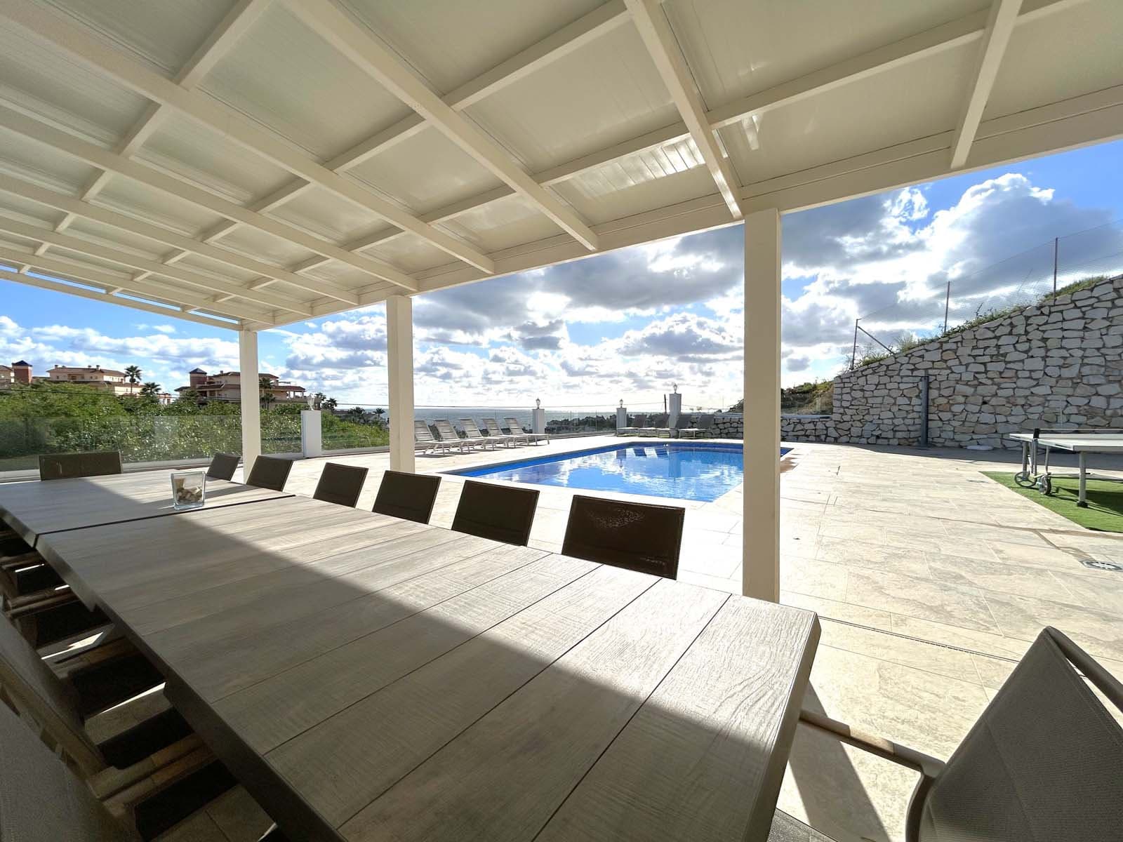 Located in the beautiful area of El Faro, Mijas, this stunning villa offers the perfect blend of luxury and convenience. Just minutes from shops, restaurants, and the beach, the villa provides a peaceful yet accessible retreat. With...