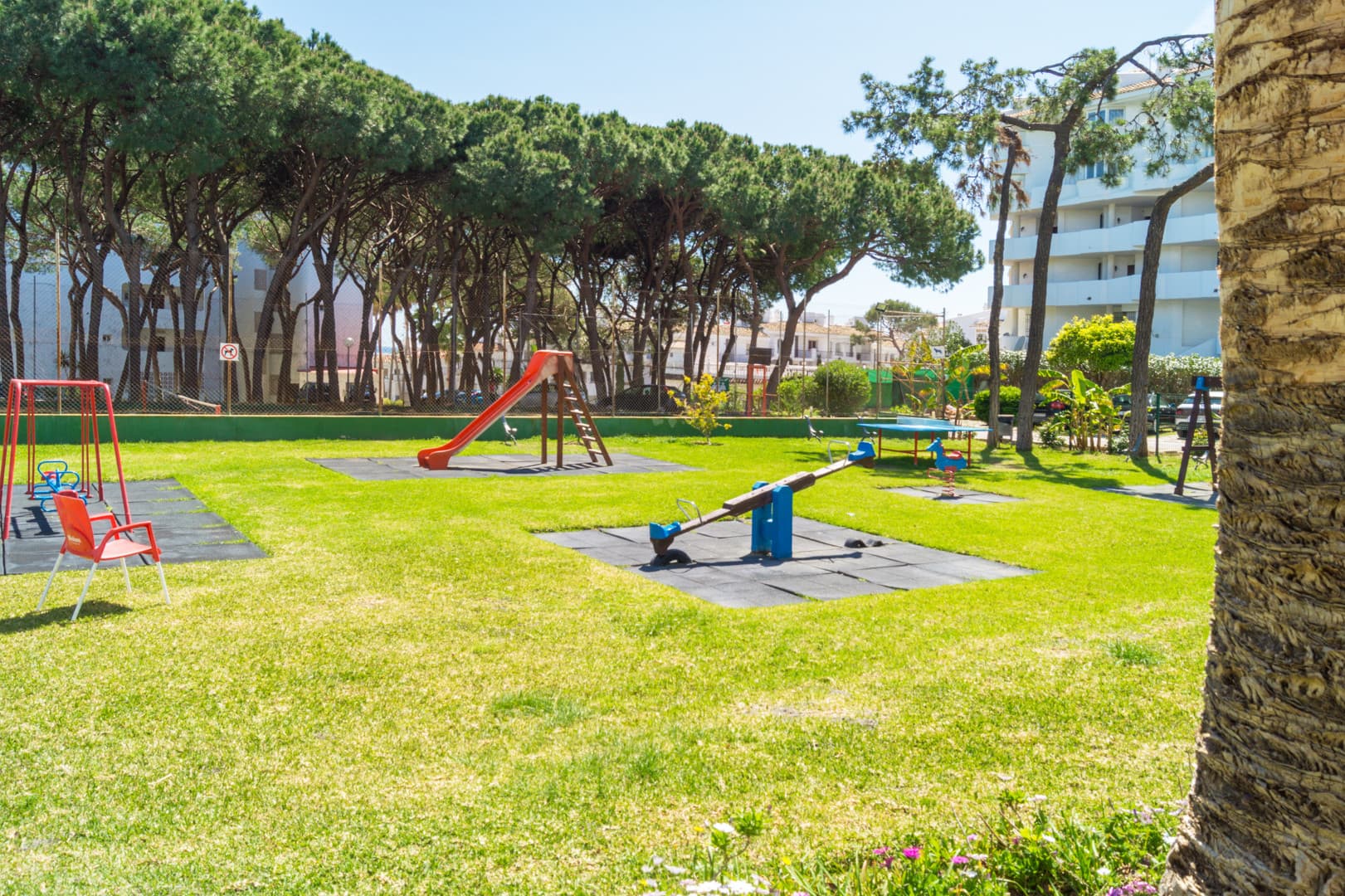This exclusive 4th-floor apartment is a true coastal sanctuary, offering uninterrupted sea views and direct access to pristine beaches and lush communal gardens.