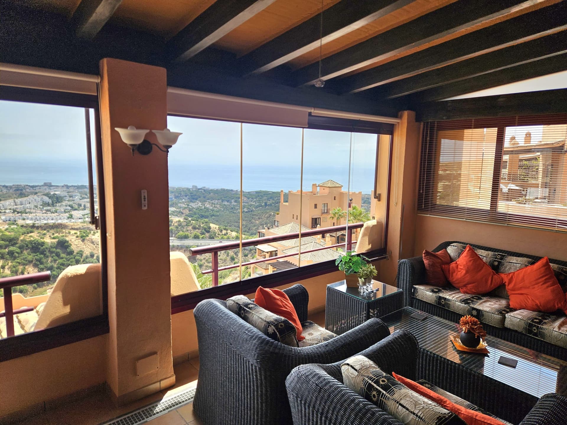 Three-Bedroom Apartment with Panoramic Sea Views in Calahonda