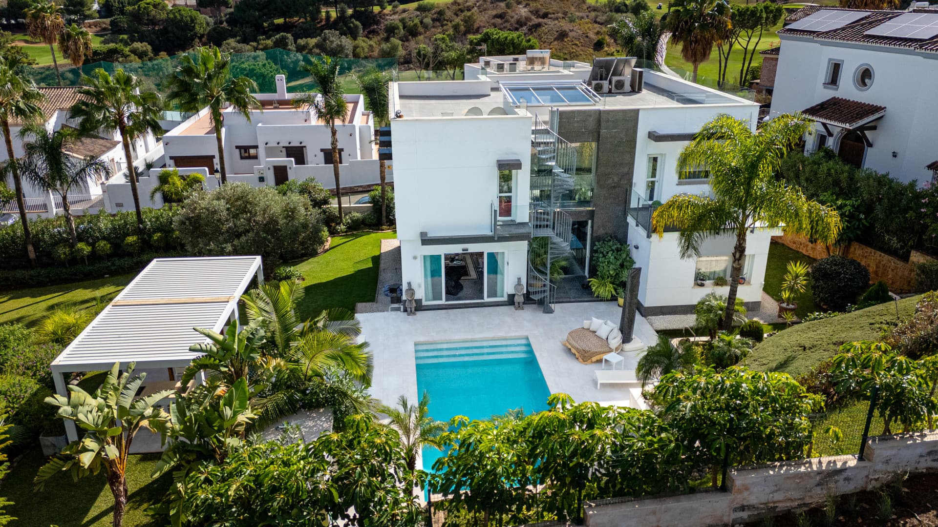 Hermosa villa contemporánea en campo de golf - La Cala Golf