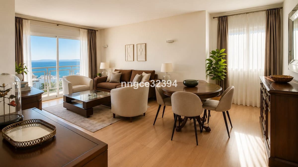 Totally Reformed Top-Floor Apartment with Panoramic Sea Views Over Estepona Marina & Playa del Cristo/Playa Seghers