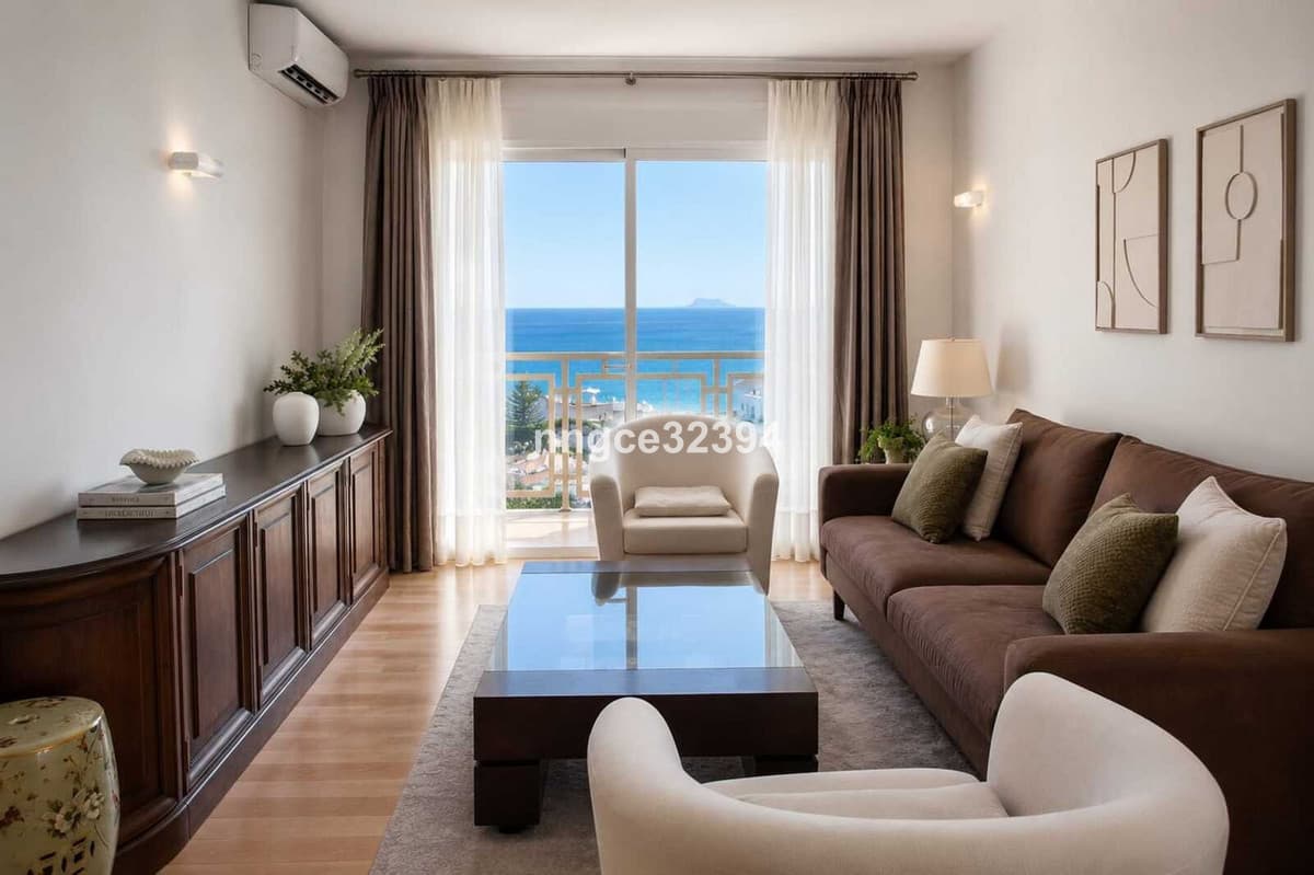 Totally Reformed Top-Floor Apartment with Panoramic Sea Views Over Estepona Marina & Playa del Cristo/Playa Seghers