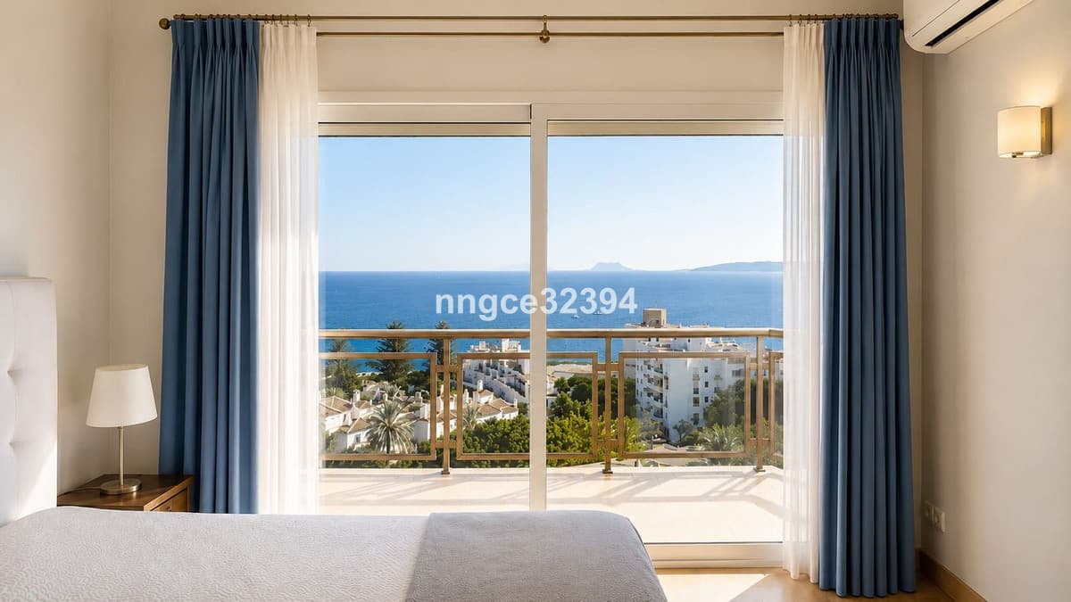 Totally Reformed Top-Floor Apartment with Panoramic Sea Views Over Estepona Marina & Playa del Cristo/Playa Seghers