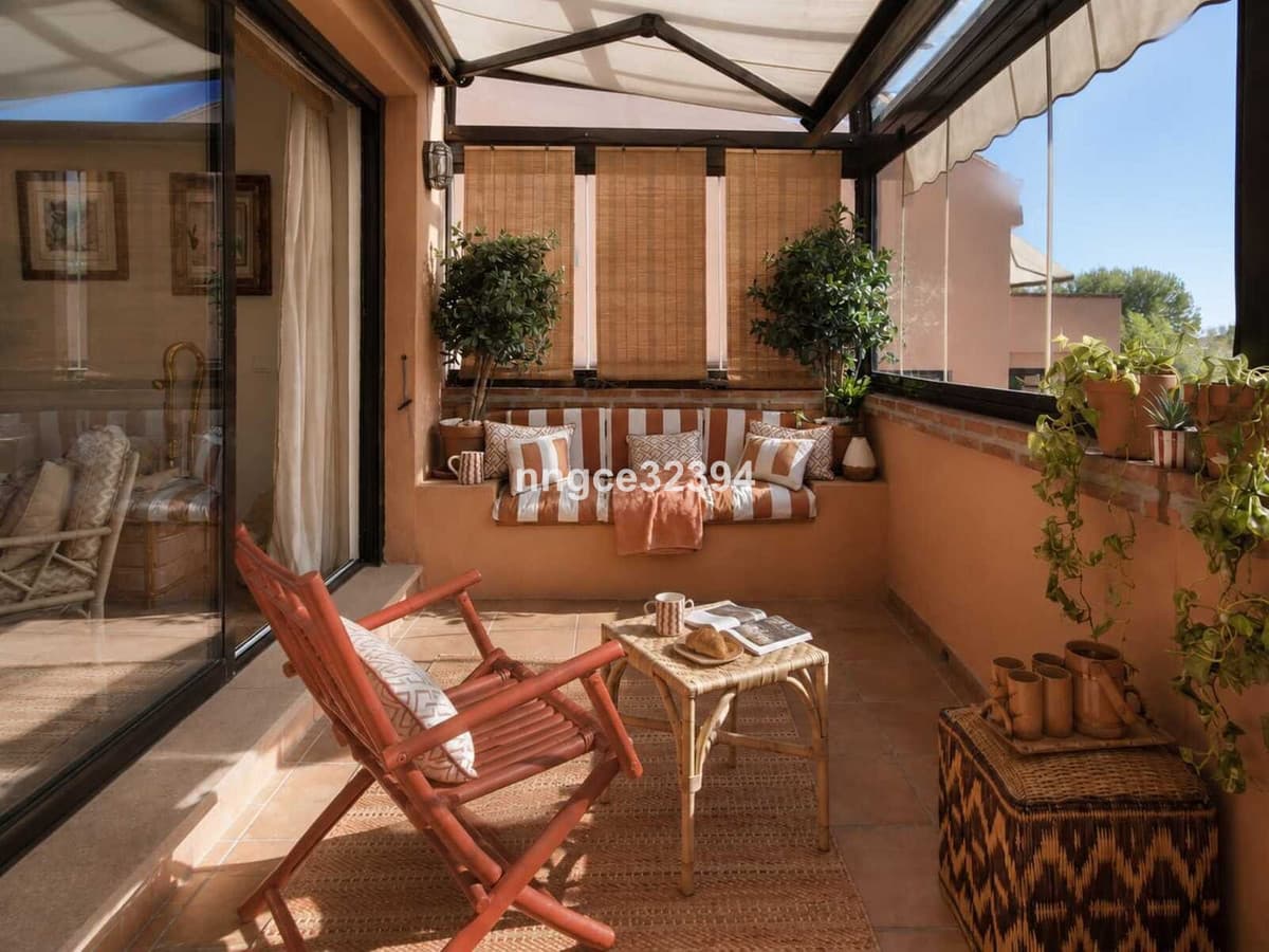 Top-Floor Designer Apartment on Marbella's Golden Mile | Sea Views, Terrace, Garage & Storage