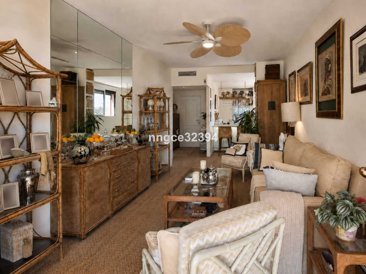 Top-Floor Designer Apartment on Marbella's Golden Mile | Sea Views, Terrace, Garage & Storage