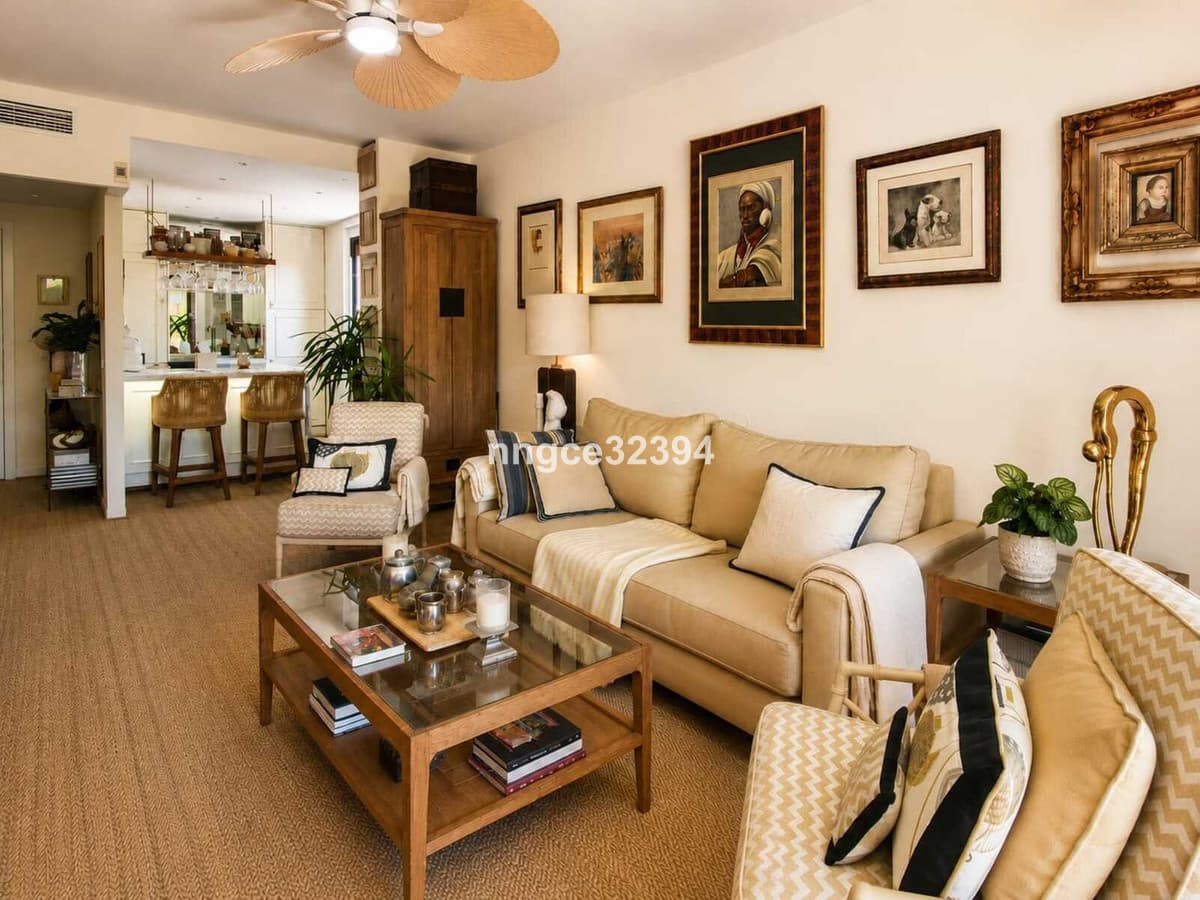 Top-Floor Designer Apartment on Marbella's Golden Mile | Sea Views, Terrace, Garage & Storage
