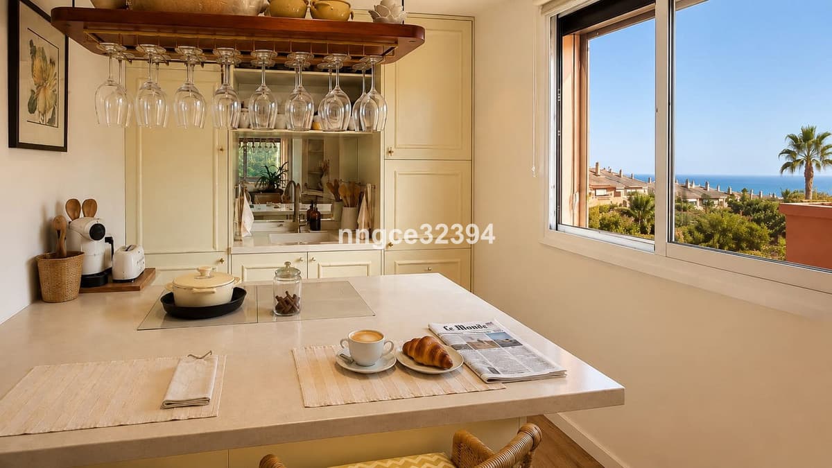 Top-Floor Designer Apartment on Marbella's Golden Mile | Sea Views, Terrace, Garage & Storage