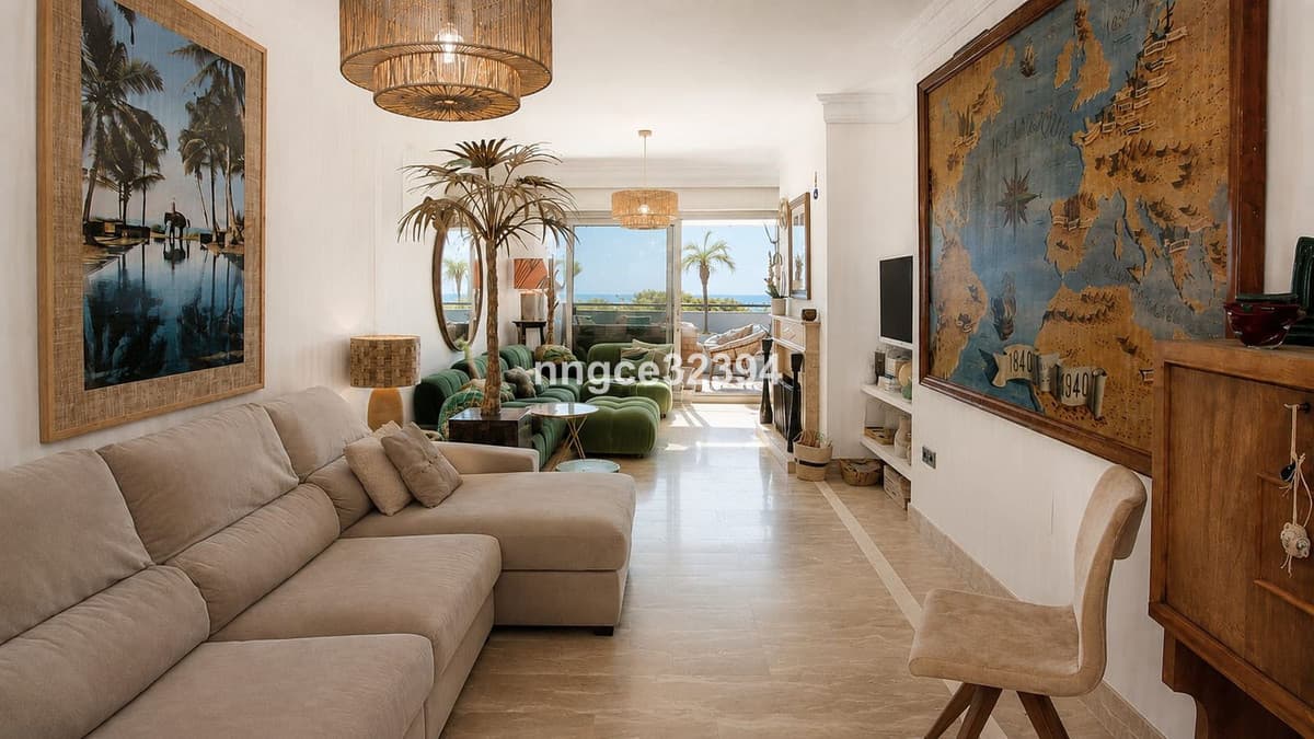 2-Bedroom Sea-View Apartment in Sierra Blanca, 5 Minutes from Marbella's Golden Mile