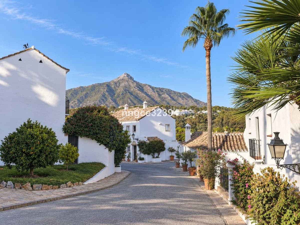 Tourist Licenced| Aloha, Nueva Andalucía | Charming 2-Bed Townhouse with Partial Sea Views, Pool, Tennis & Parking