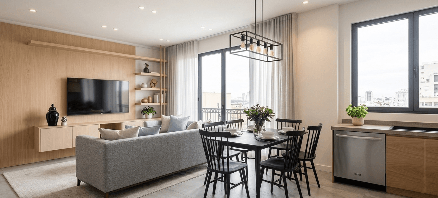 Galaxia 31 - 1 Schlafzimmer · Erdgeschoss · Privater Patio ~27 m²