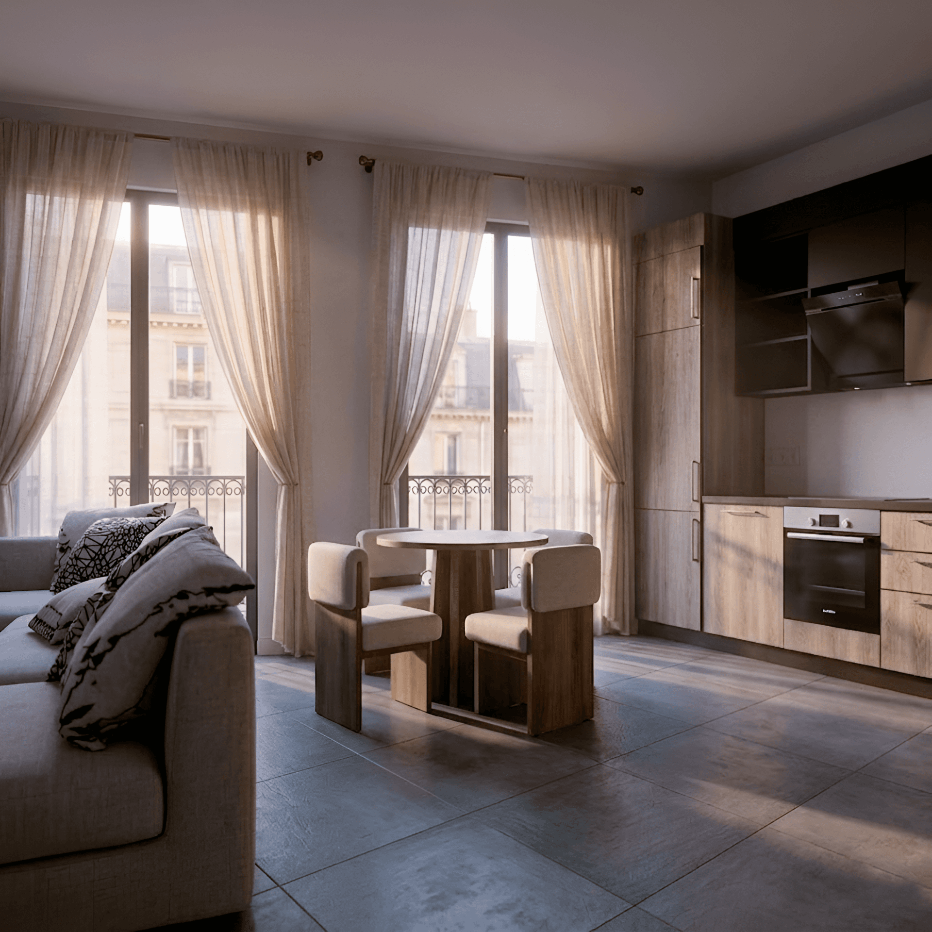 Galaxia 31 - 1 bedroom · First floor · Clear layout