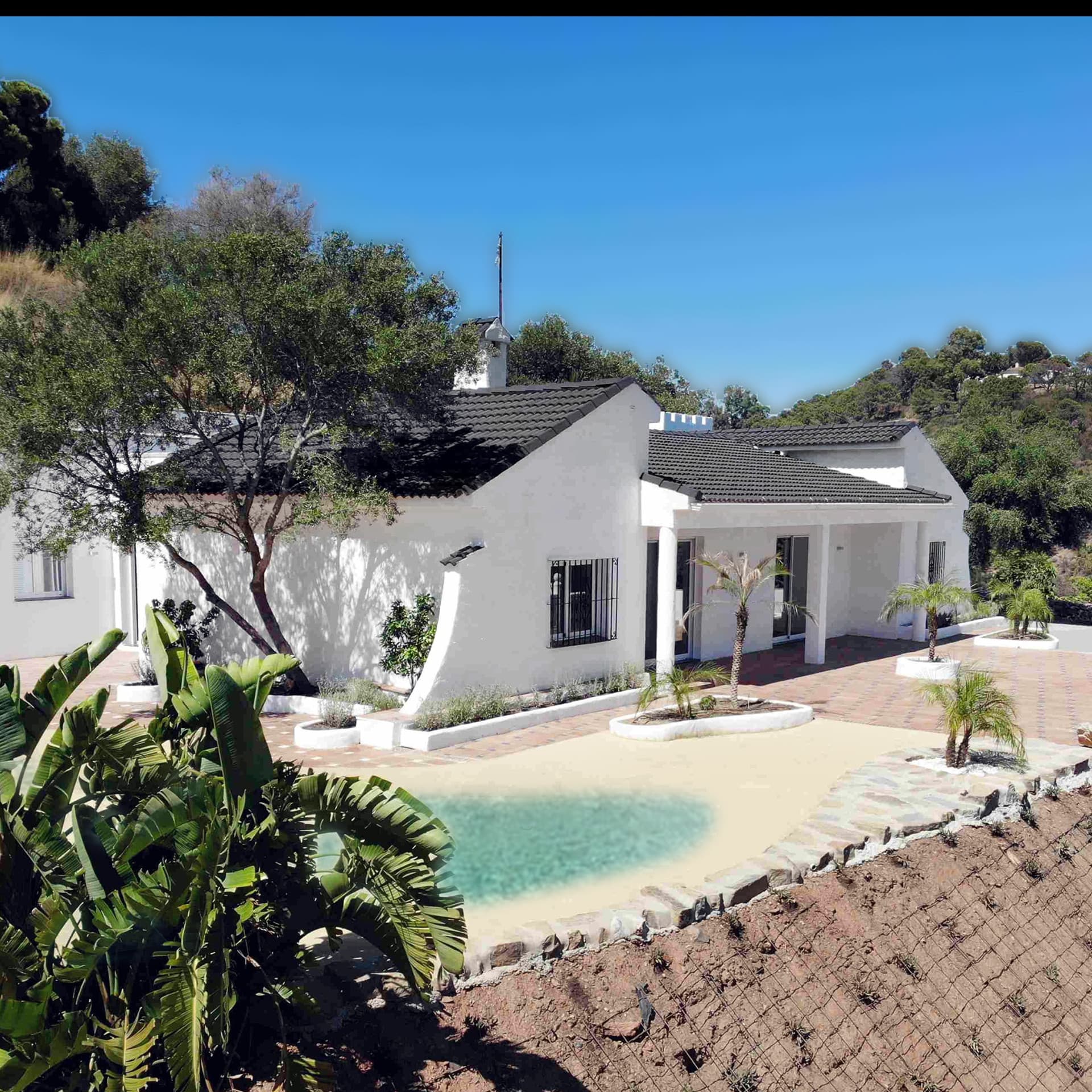 Fully revonavated finca with panoramic sea views | complete privacy