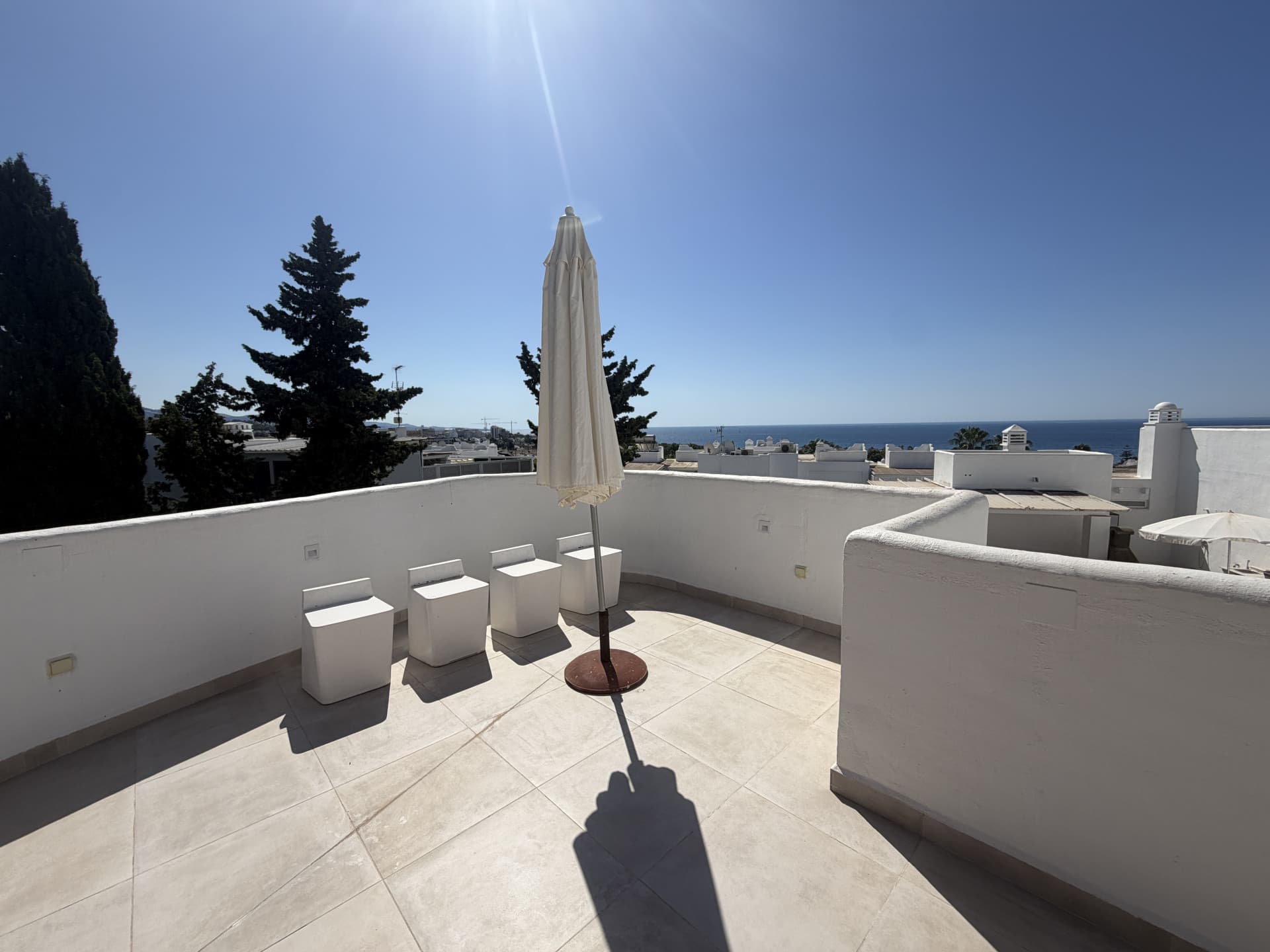 Three-bedroom duplex penthouse with panoramic sea views on the Golden Mile available for rent MINIMUM STAY 2 WEEKS