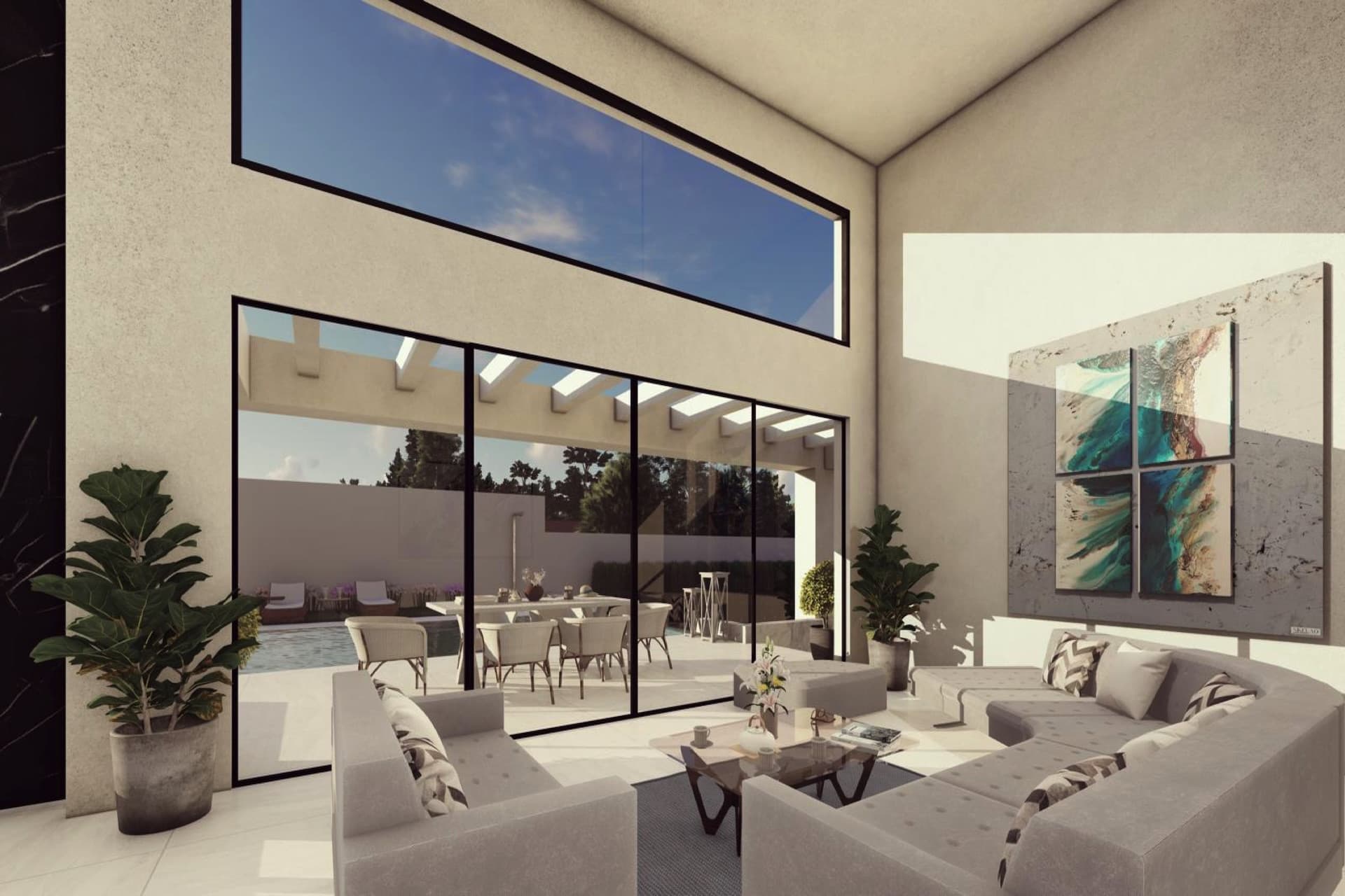 Stunning & Stylish Contemporary Turn Key New Villa, West Estepona