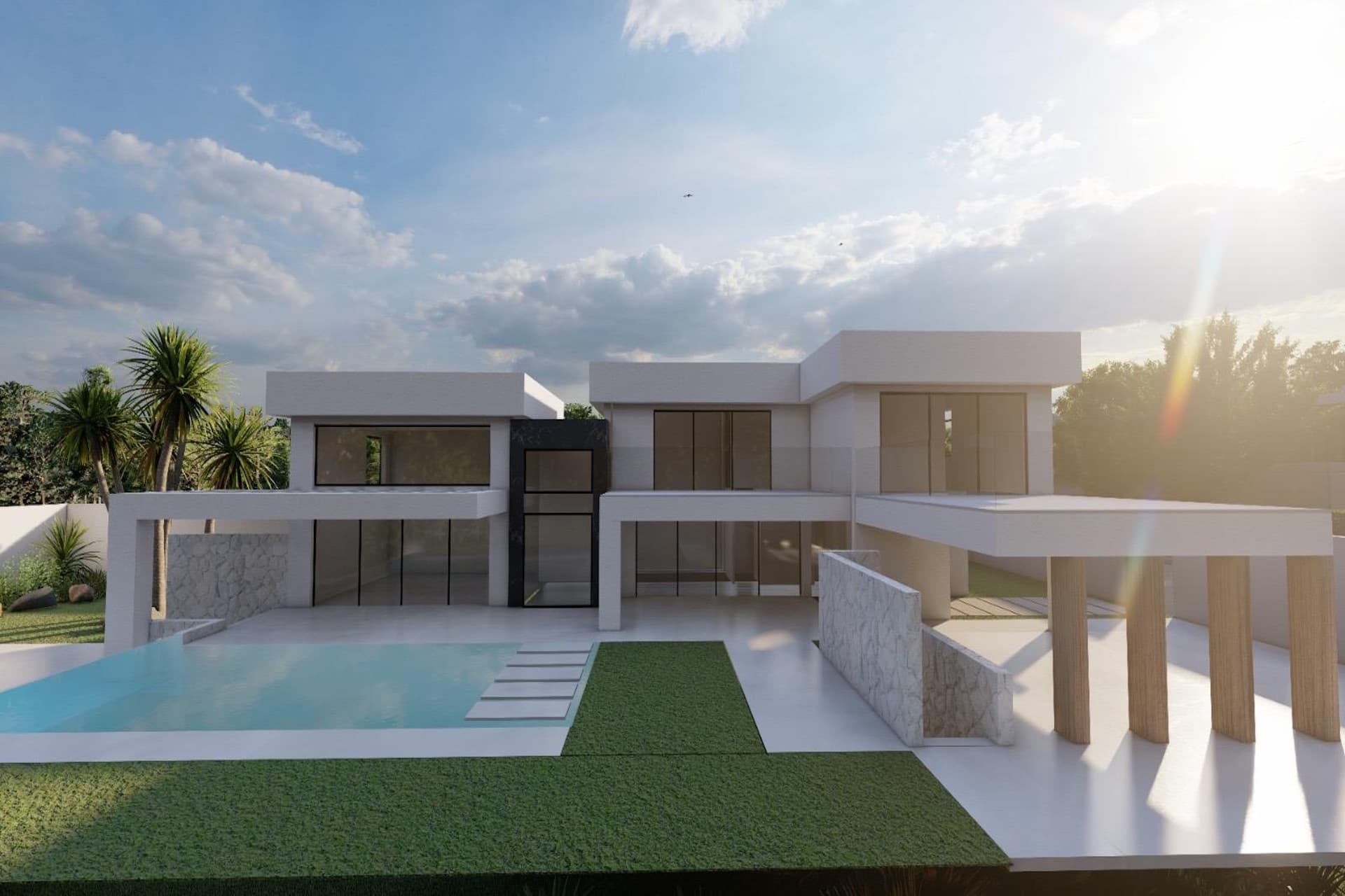 Stunning & Stylish Contemporary Turn Key New Villa, West Estepona