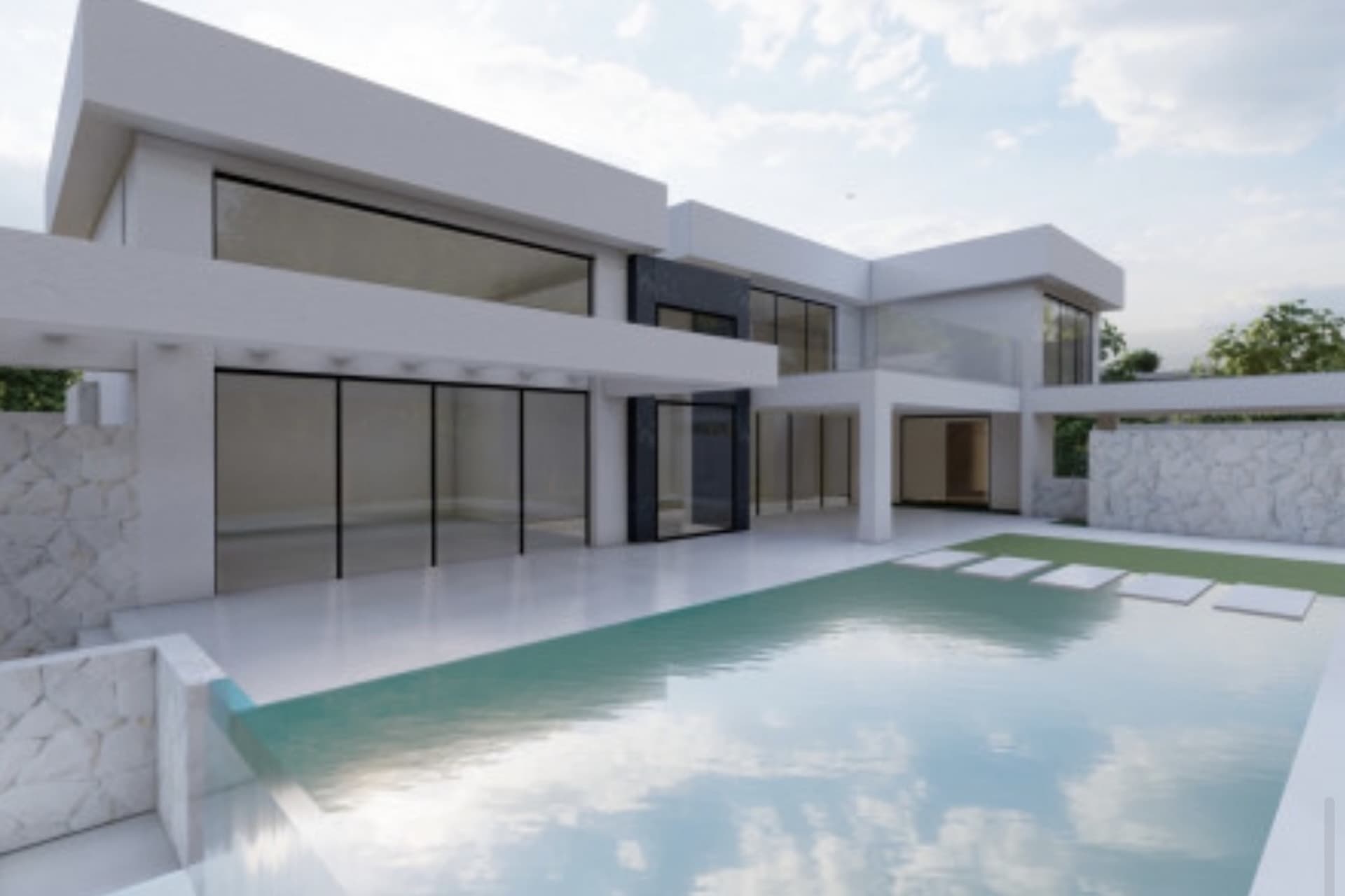 Stunning & Stylish Contemporary Turn Key New Villa, West Estepona