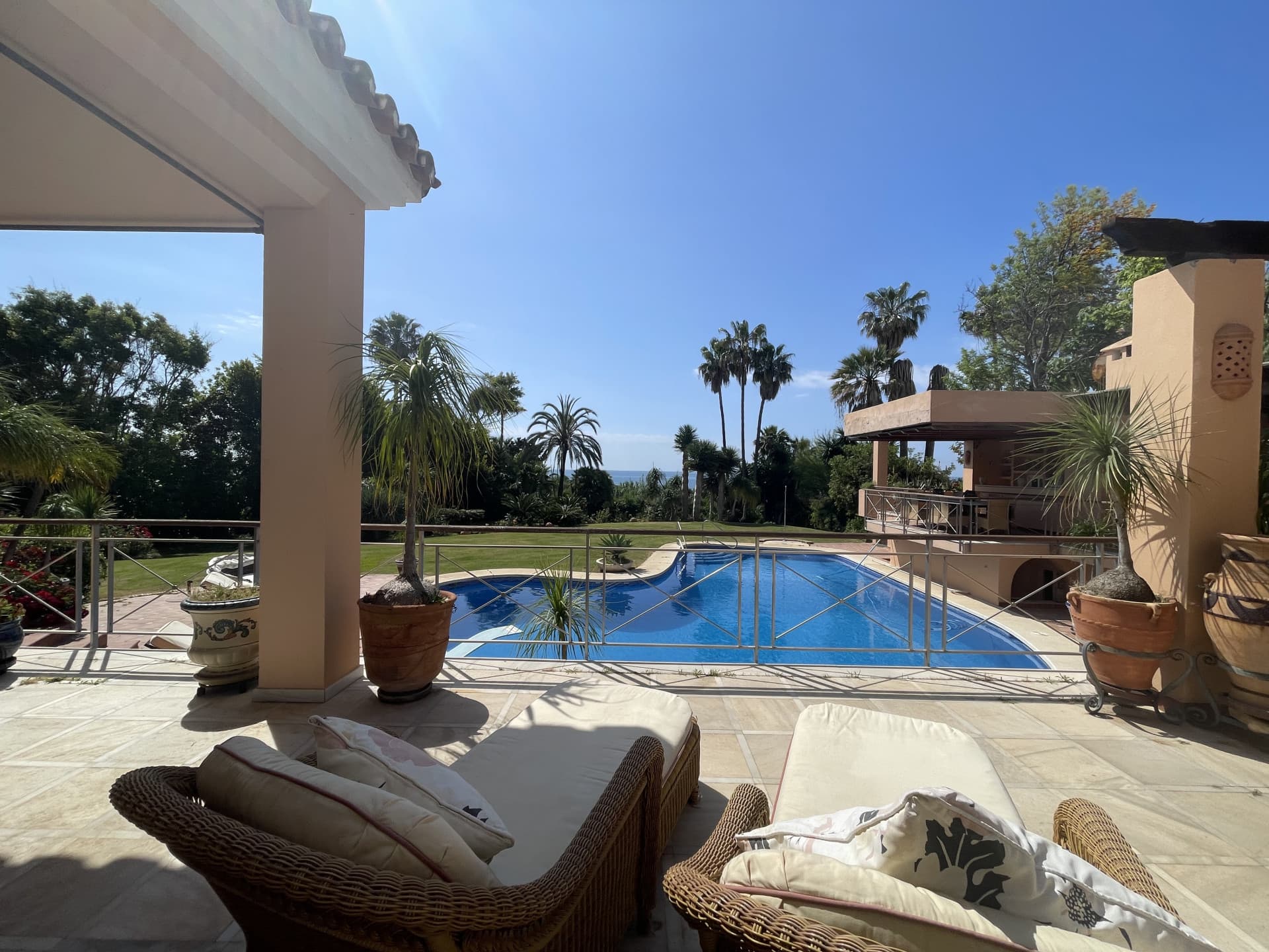 Frontline beach villa, New Golden Mile, Estepona