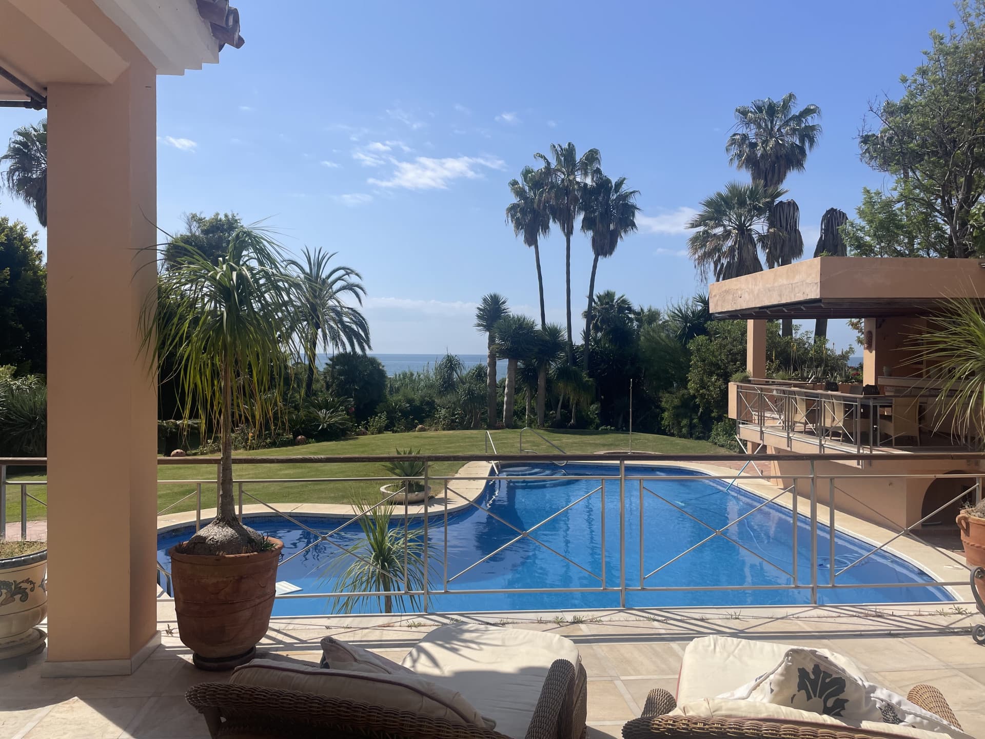 Frontline beach villa, New Golden Mile, Estepona