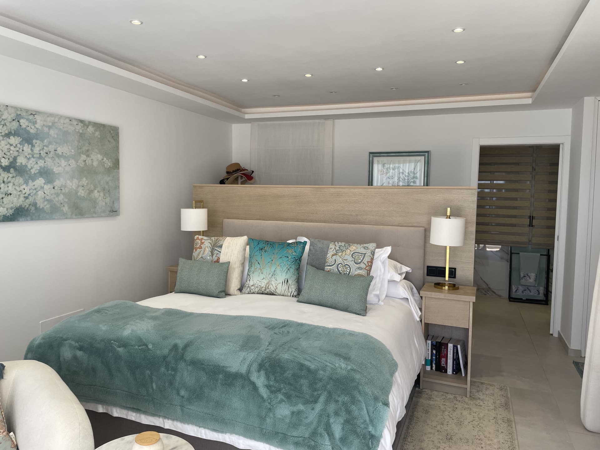 Chic south facing first line beach townhouse located in Casares Costa, Close to Estepona