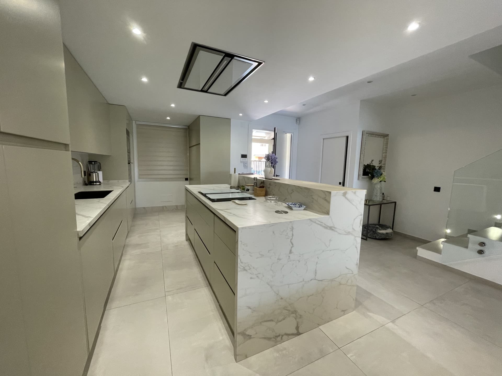 Chic south facing first line beach townhouse located in Casares Costa, Close to Estepona