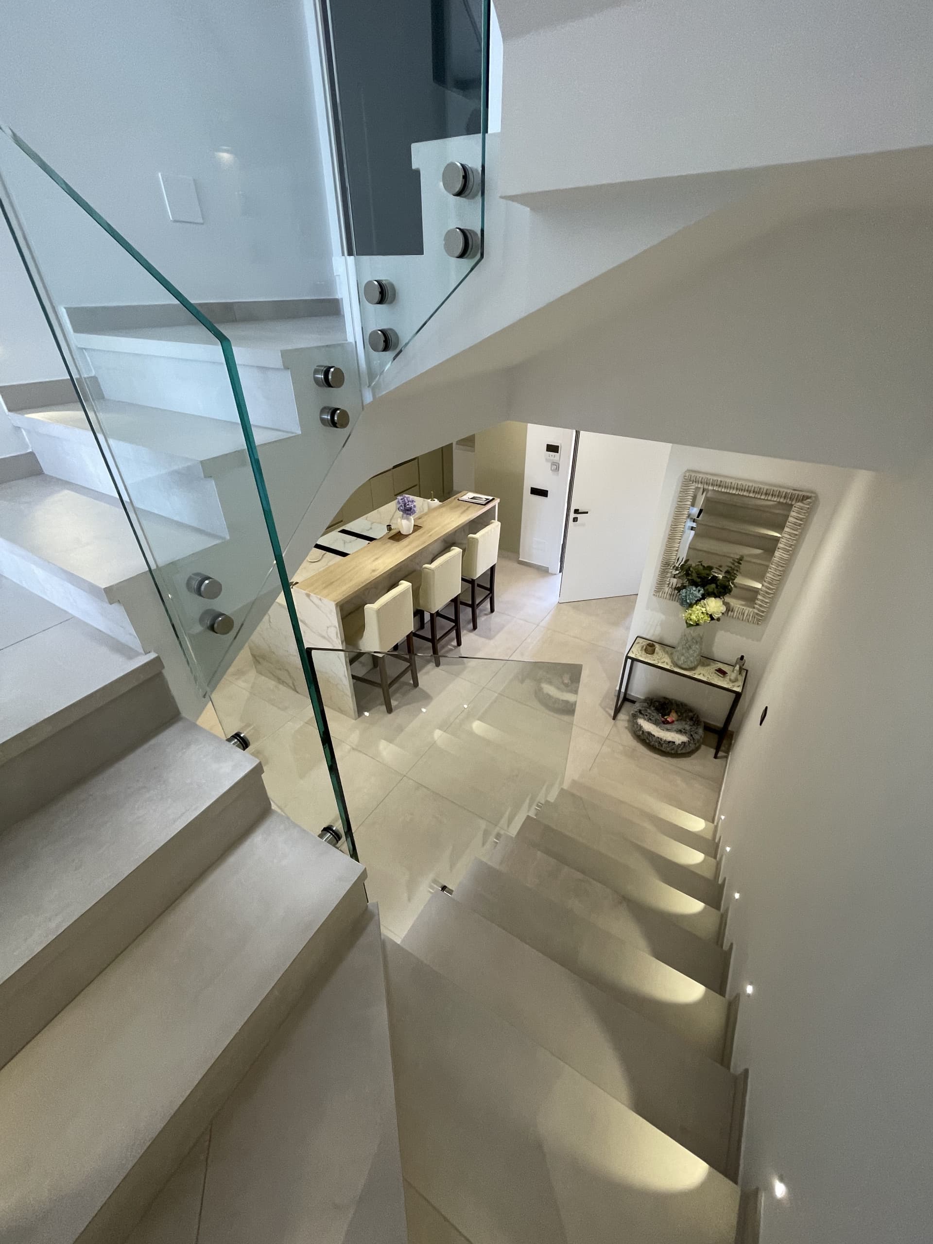 Chic south facing first line beach townhouse located in Casares Costa, Close to Estepona