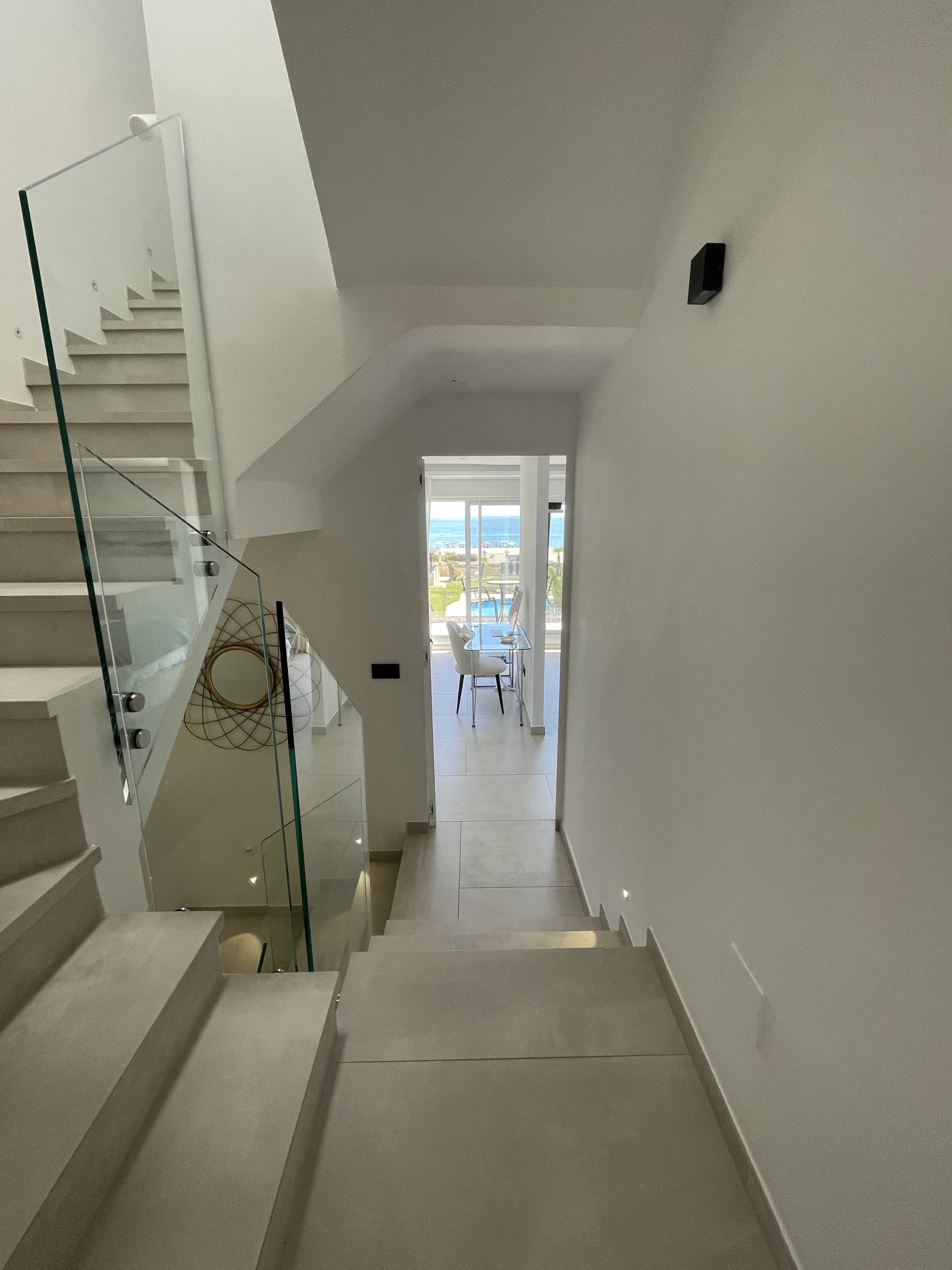 Chic south facing first line beach townhouse located in Casares Costa, Close to Estepona