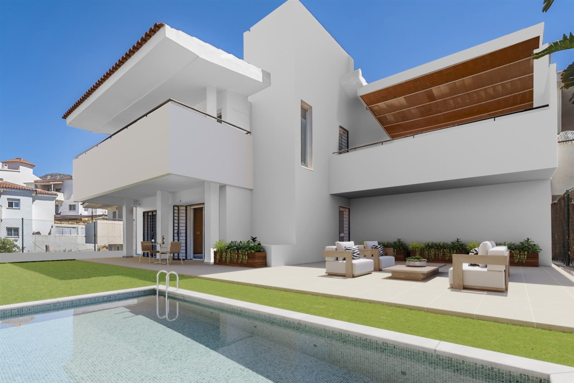 Dive into a world of exclusivity in the charming village of Mijas, on the sunny coast of Malaga. Known for its Andalusian charm, Mijas captivates its visitors with its cobbled streets and spectacular panoramic views of the Mediterranean coast.