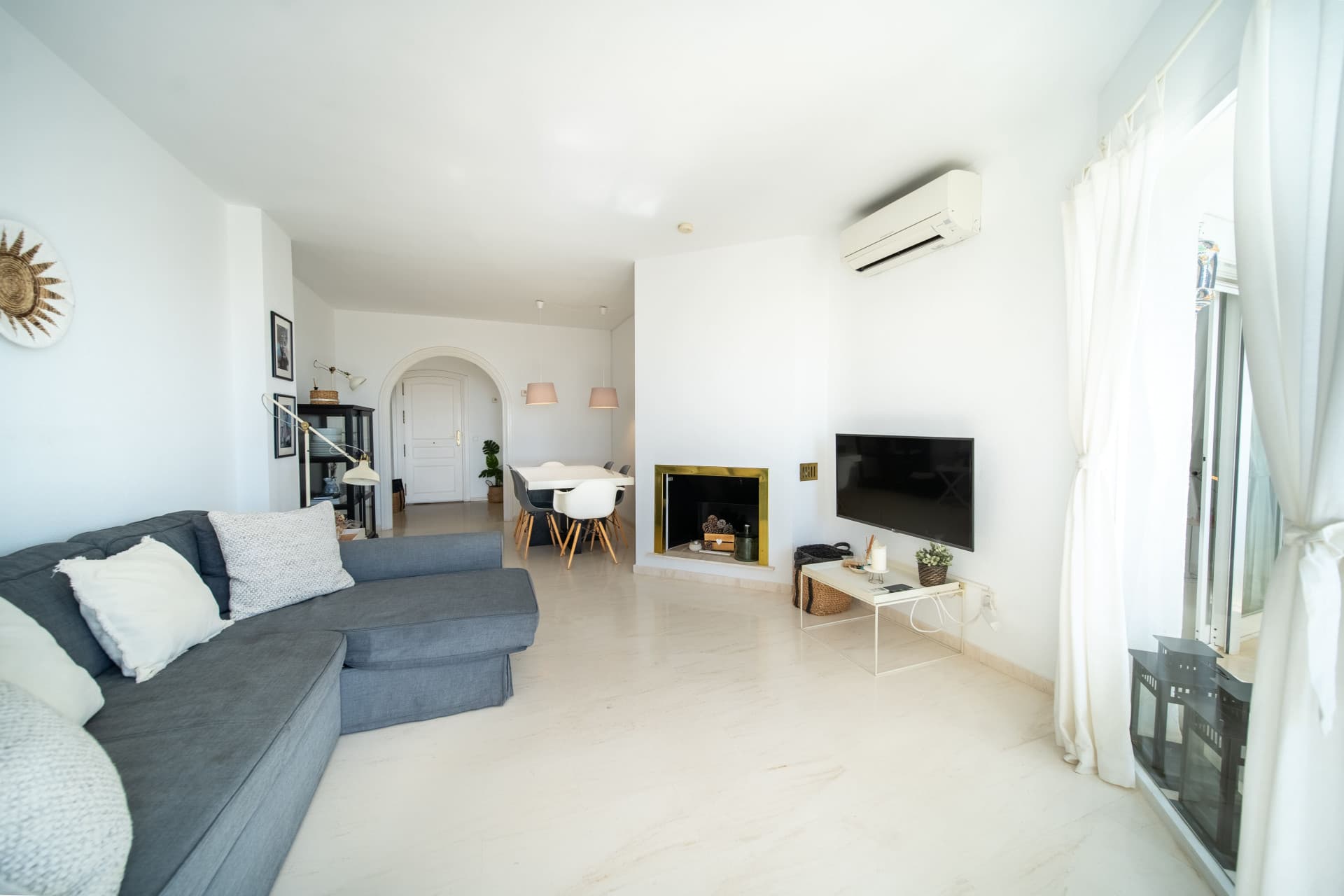 Zwei-Zimmer-Wohnung Panoramablick auf das Meer, Calahonda