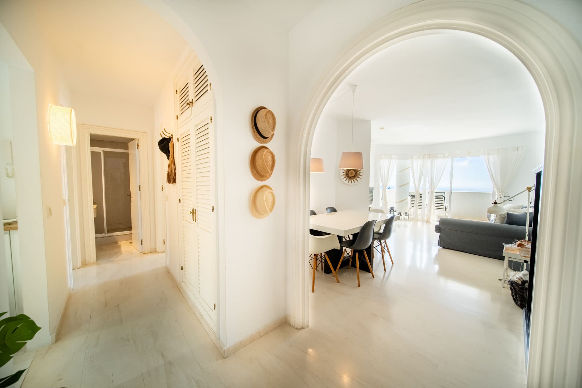 Zwei-Zimmer-Wohnung Panoramablick auf das Meer, Calahonda