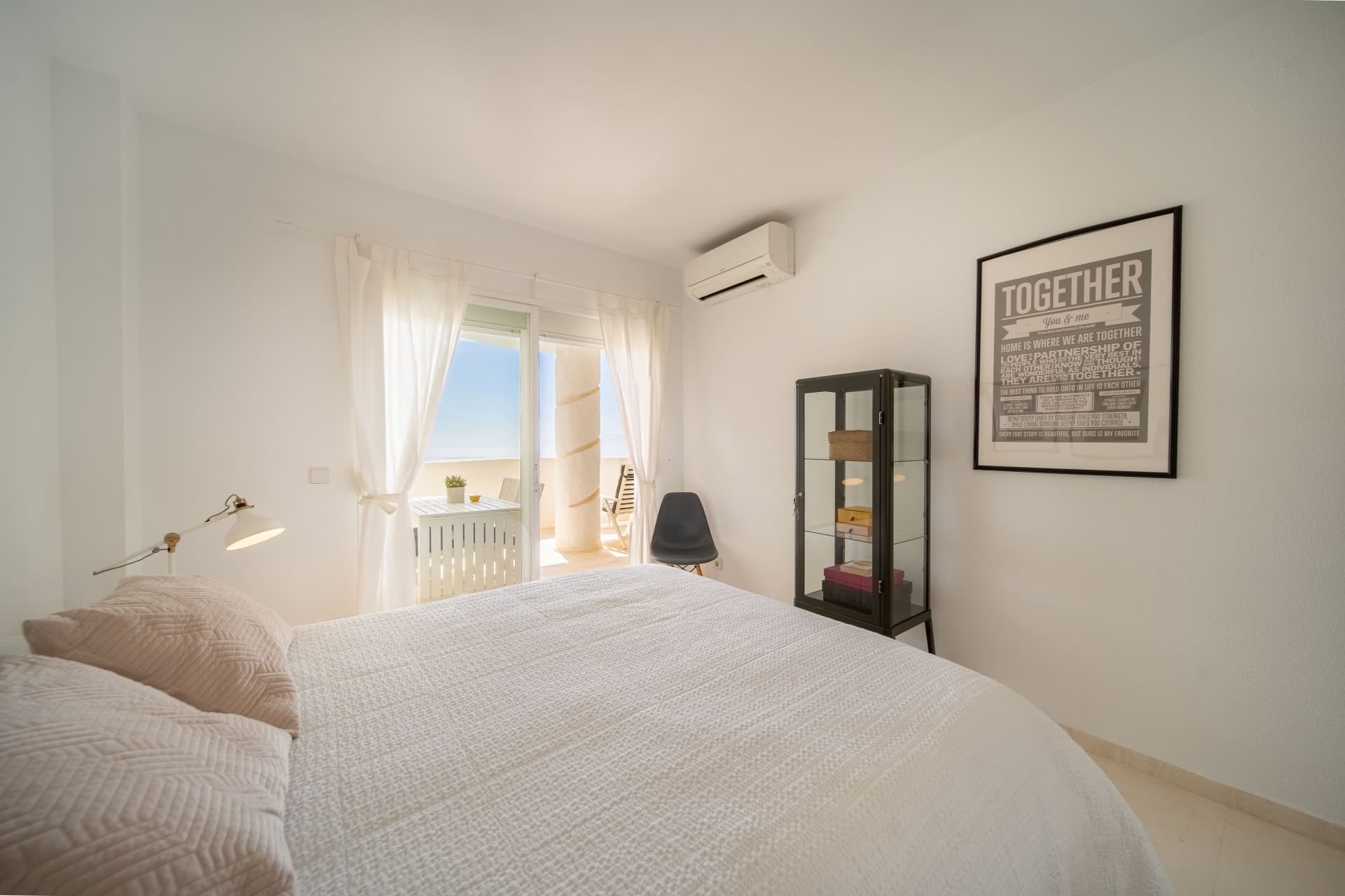 Zwei-Zimmer-Wohnung Panoramablick auf das Meer, Calahonda