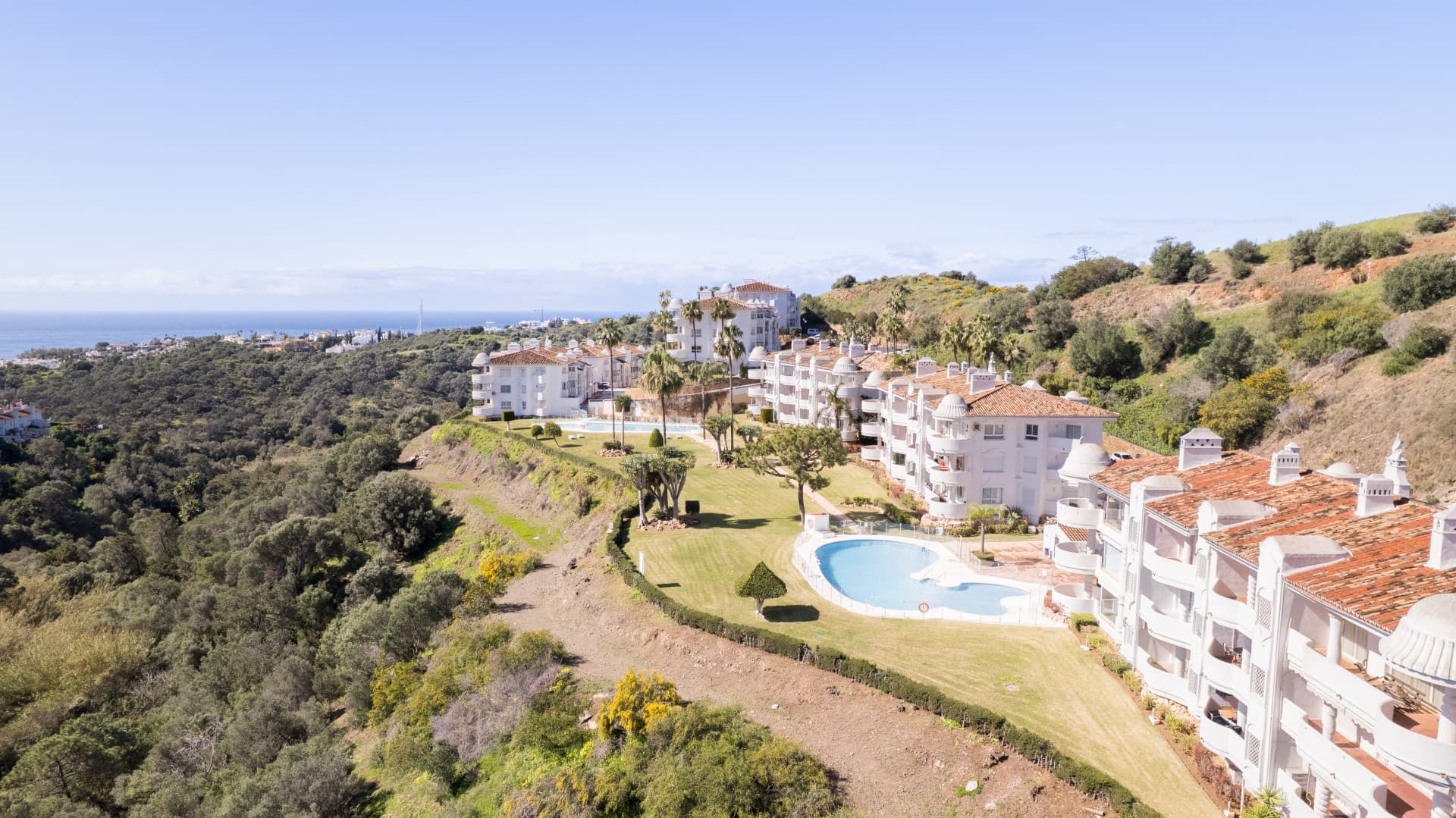 Zwei-Zimmer-Wohnung Panoramablick auf das Meer, Calahonda