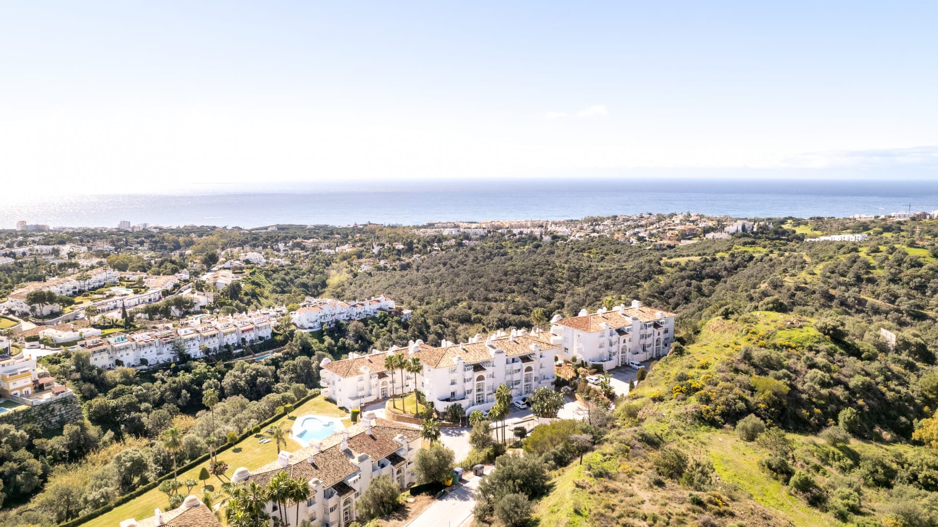 Zwei-Zimmer-Wohnung Panoramablick auf das Meer, Calahonda
