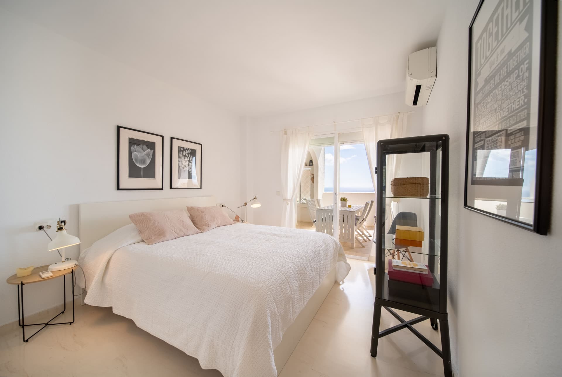 Zwei-Zimmer-Wohnung Panoramablick auf das Meer, Calahonda